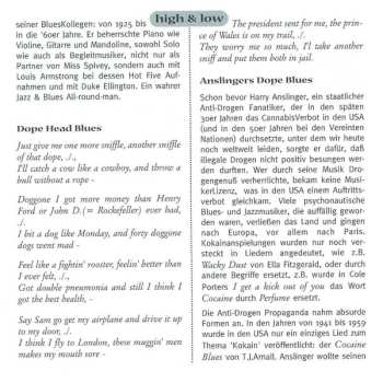 CD Various: Drug Songs (1917-1944 - High & Low)