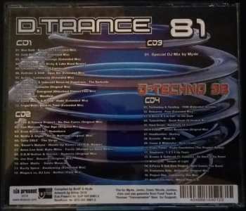 4CD Various: D.Trance 81