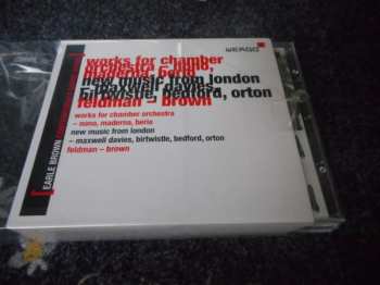 3CD/Doos Various: Earle Brown Contemporary Sound Series Vol. 2