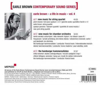 3CD/Doos Various: Earle Brown Contemporary Sound Series Vol. 4
