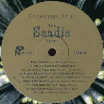 LP Various: Eccentric Soul: The Saadia Label CLR