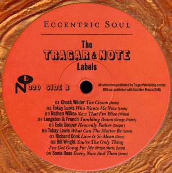2LP Various: Eccentric Soul: The Tragar & Note Labels CLR