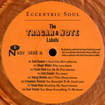 2LP Various: Eccentric Soul: The Tragar & Note Labels CLR