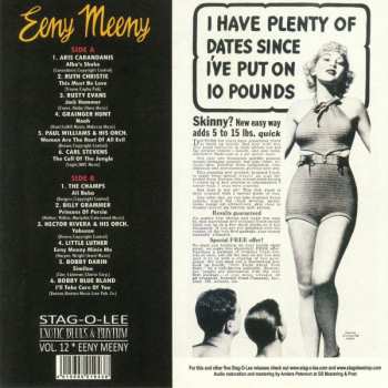 EP Various: Eeny Meenie (Blues & Rhythm Popcorn Exotica & Tittyshakers Vol. 12)