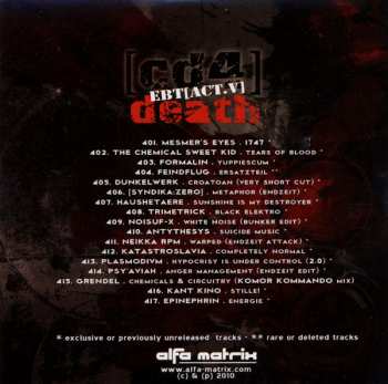 4CD/Doos Various: Endzeit Bunkertracks [Act V]