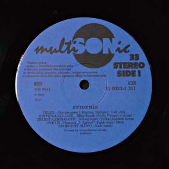 LP Various: Epidemie