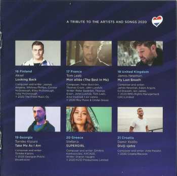 2CD Various: Eurovision 2020 - A Tribute To The Artists And Songs