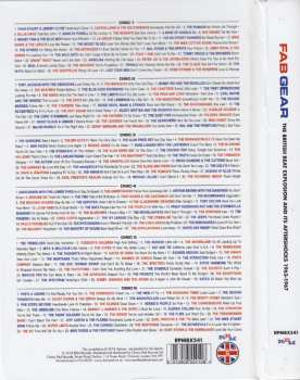 6CD/Doos Various: Fab Gear (The British Beat Explosion And Its Aftershocks 1963-1967)