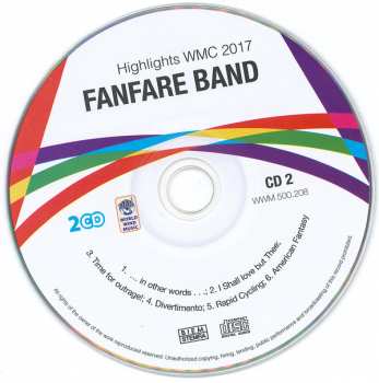 2CD Various: Fanfare Band Highlights WMC 2017