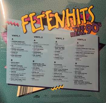 4LP Various: Fetenhits - The Real 90s