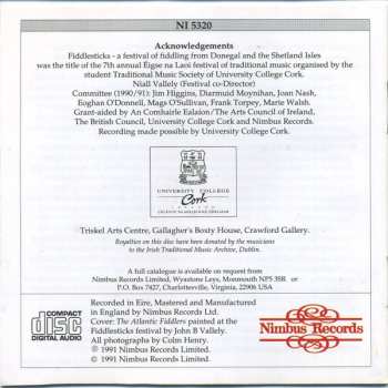 CD Various: Fiddle Sticks - Irish Traditional Music From Donegal