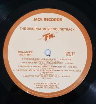 2LP Various: FM(The original movie soundtrack) 