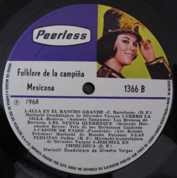 3LP/Doos Various: Folklore De La Campiña Mexicana