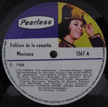3LP/Doos Various: Folklore De La Campiña Mexicana