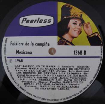 3LP/Doos Various: Folklore De La Campiña Mexicana