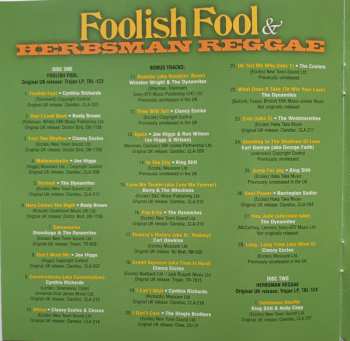 2CD Various: Foolish Fool & Herbsman Reggae