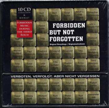 10CD/Doos Various: Forbidden But Not Forgotten = Verboten, Verfolgt, Aber Nicht Vergessen (Forbidden Music During The Third Reich)