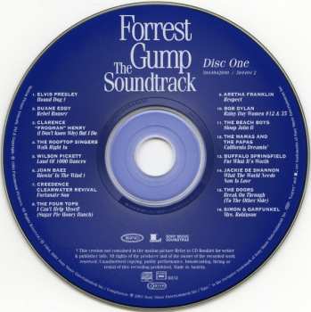2CD Various: Forrest Gump (The Soundtrack)