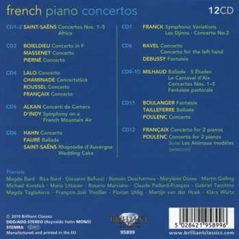 12CD/Doos Various: French Piano Concertos