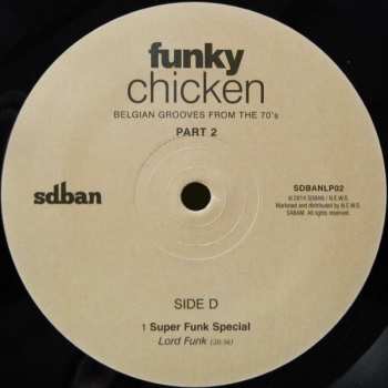2LP Various: Funky Chicken: Belgian Grooves From The 70's - Part 2