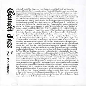 4CD/Doos Various: Gennett Jazz 1922-1930