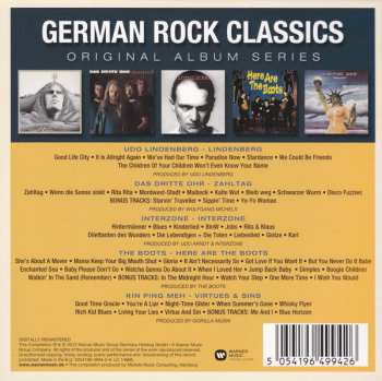 5CD/Doos Various: German Rock Classics