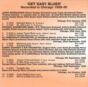CD Various: Get Easy Blues (Chicago 1928-1930)