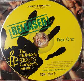 2CD Various: ¡Released! The Human Rights Concerts 1986-1998