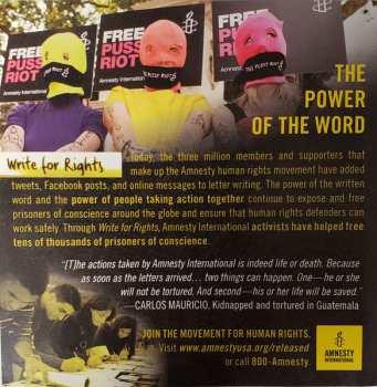 2CD Various: ¡Released! The Human Rights Concerts 1986-1998