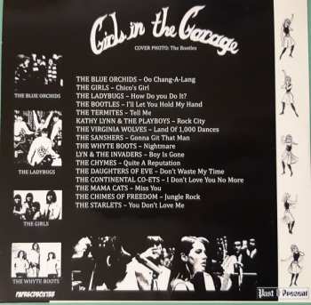 6CD/Doos Various: Girls In The Garage - A Collection Of Girl Garage And Girl Groups From The 60s! Volumes 1-6