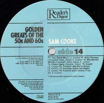 11LP/Doos Various: Golden Greats Of The 50s And 60s