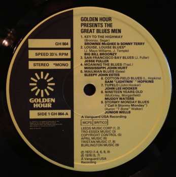 LP Various: Golden Hour Presents The Great Blues Men