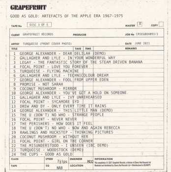 5CD Various: Good As Gold (Artefacts Of The Apple Era 1967-1975)