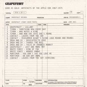5CD Various: Good As Gold (Artefacts Of The Apple Era 1967-1975)