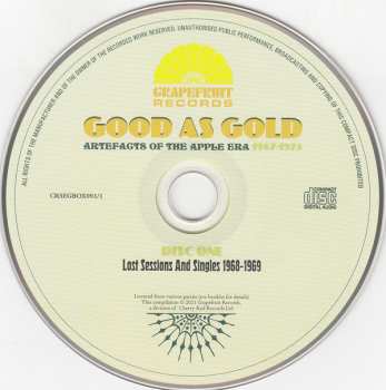 5CD Various: Good As Gold (Artefacts Of The Apple Era 1967-1975)