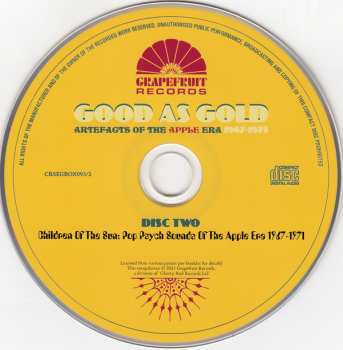 5CD Various: Good As Gold (Artefacts Of The Apple Era 1967-1975)