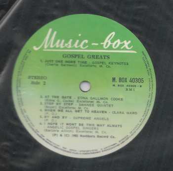LP Various: Gospel Greats Volume I
