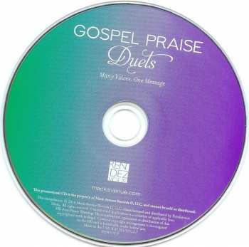 CD Various: Gospel Praise Duets - Many Voices, One Message