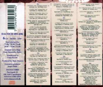 6CD Various: Great Singers & Musicians In Copenhagen 1931-1939 (Historical Live Recordings From The Archive Danmarks Radio) 