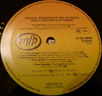 LP Various: Great Western Film Themes