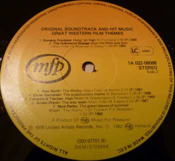 LP Various: Great Western Film Themes