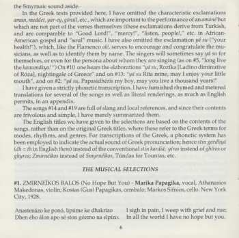 CD Various: Greek-Oriental Rebetica (Songs and Dances In The Asia Minor Style - The Golden Years: 1911-1937)