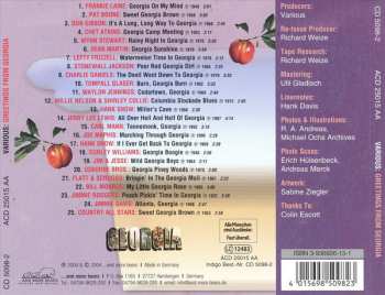 CD Various: Greetings From Georgia - The Peach State
