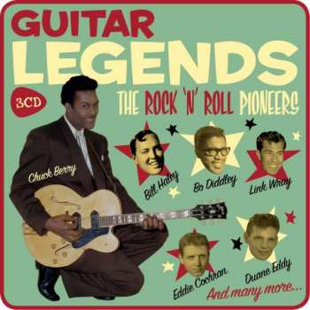 3CD/Doos Various: Guitar Legends - The Rock 'N' Roll Pioneers LTD