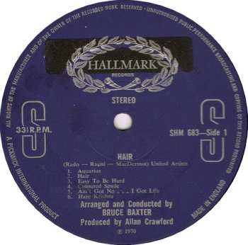 LP Various: Haïr (An Exciting New Recording Of The Tribal Rock Musical)