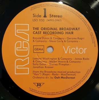 LP Various: Hair (The American Tribal Love-Rock Musical)