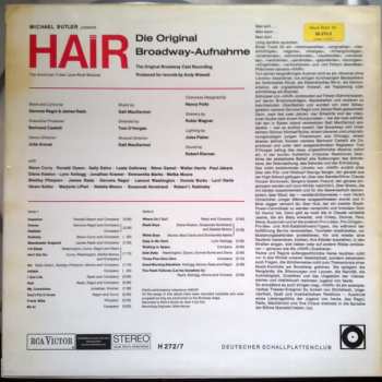 LP Various: Hair - The Original Broadway Cast Recording