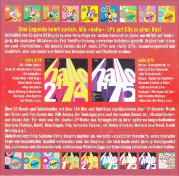 18CD/Doos Various: Hallo Nr. 1-16 + Hallo 2/74 + Hallo 3/75 LTD