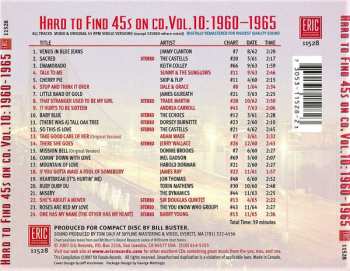 CD Various: Hard To Find 45s On CD Volume 10: 1960-1965