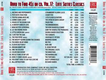 CD Various: Hard To Find 45s On CD, Volume 17: Late Sixties Classics